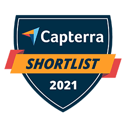 Capterra Shortlist badge
